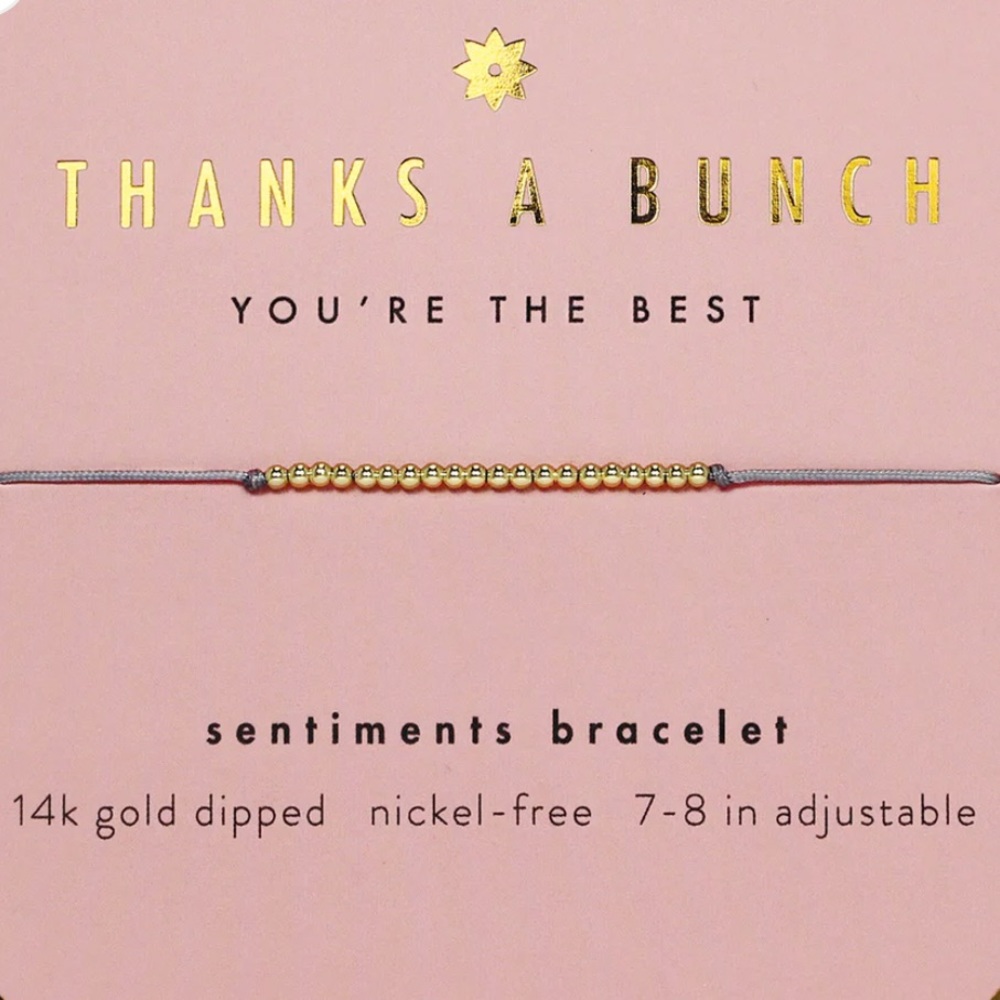 NWT Thank You Bracelet